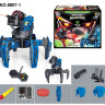 Радиоуправляемый робот-паук Space Warrior с пульками, дисками и лазерным прицелом 2.4G - KY9007-1