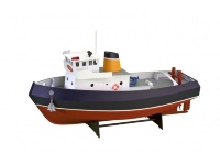 Собранная деревянная модель корабля Artesania Latina Tugboat "SAMSON" (Build & Navigate series), 1/15