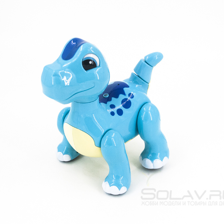 Радиоуправляемый интерактивный синий робот динозавр - 2056A