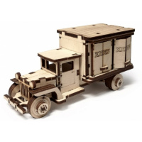Конструктор 3D деревянный подвижный Lemmo Грузовик ЗИС 5 "Фургон" - 00-86