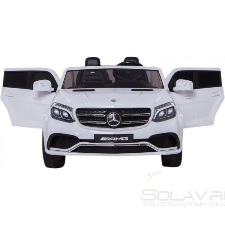 Детский электромобиль Mercedes Benz GLS63 LUXURY 4x4 12V 2.4G - White - HL228-LUX-W