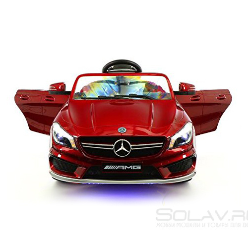 Детский электромобиль Mercedes CLA45 AMG LUXURY RED 12V 2.4G - SX1538-E