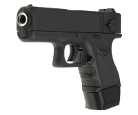 Пистолет металлический Glock 17 mini (пневматика, 14 см) - G.16